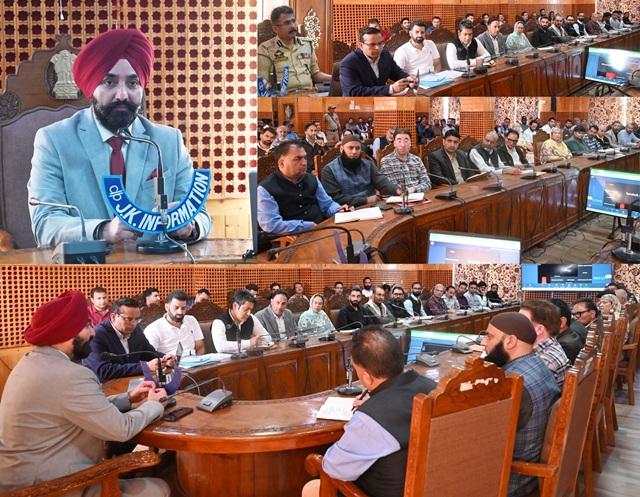 'Charandeep joins as DC Shopian'